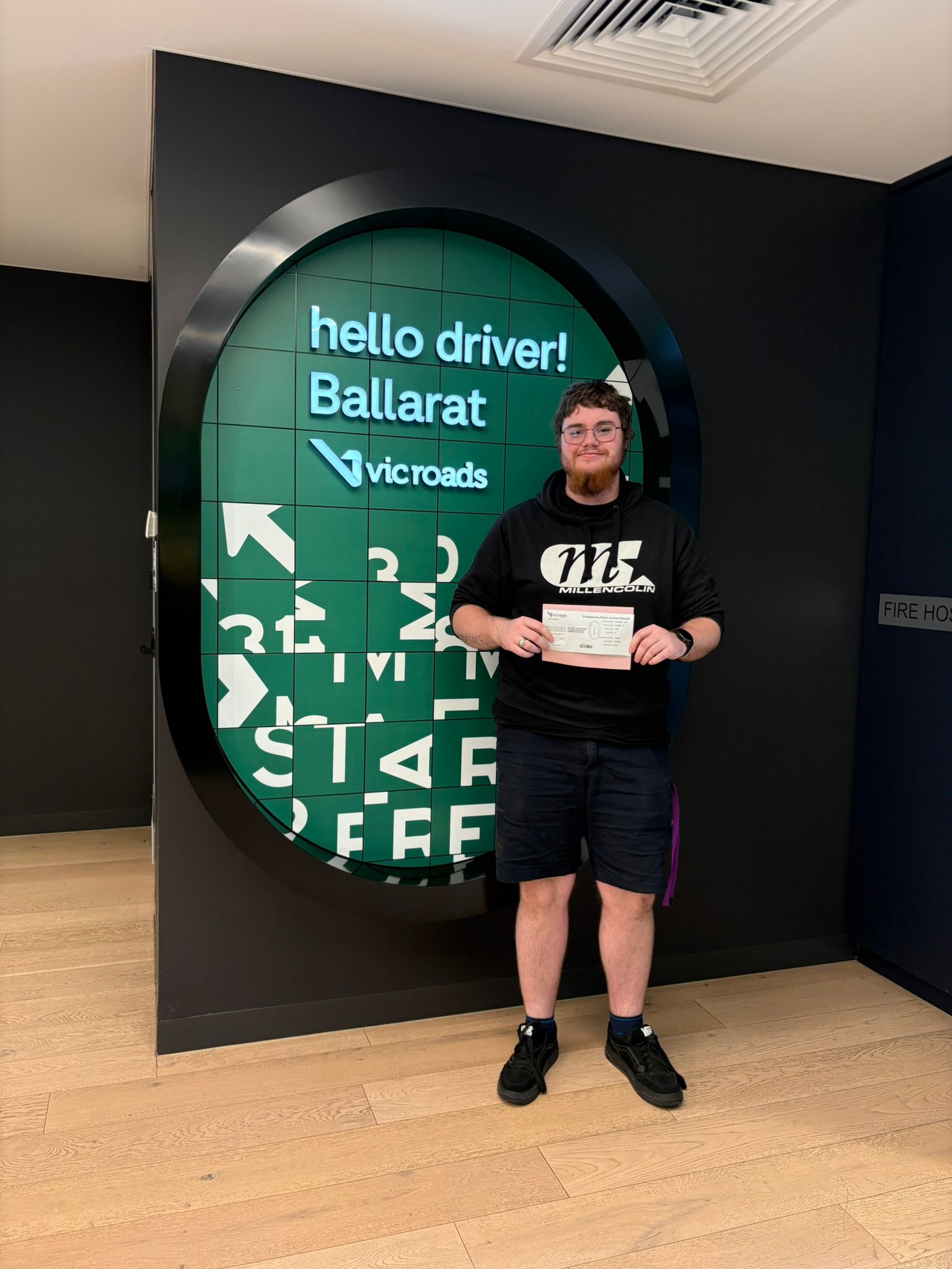 Successful Ezy Keys driving student
